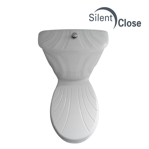 Abattant WC Compatible Amadeus Bellavista - Chêne Woodline Frein de chute 'SC'