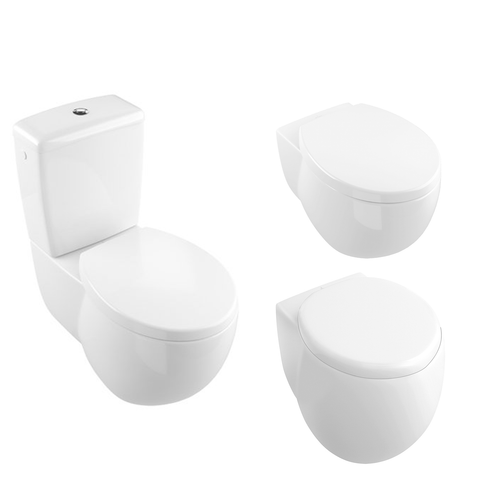 Abattant WC Compatible Aveo Villeroy & Boch - Dureline