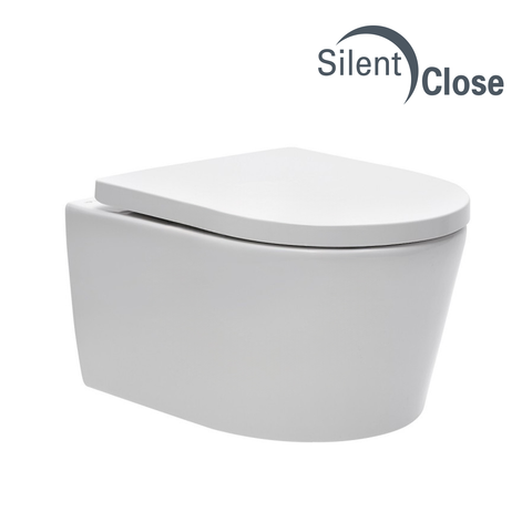 Abattant WC Compatible Brevis Sat Suspendu- Dureline Frein de chute 'SC'