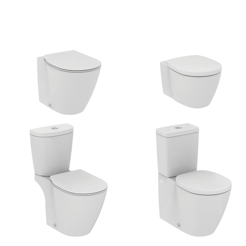 Abattant WC Compatible Concept / Connect Idéal Standard - Ecoline
