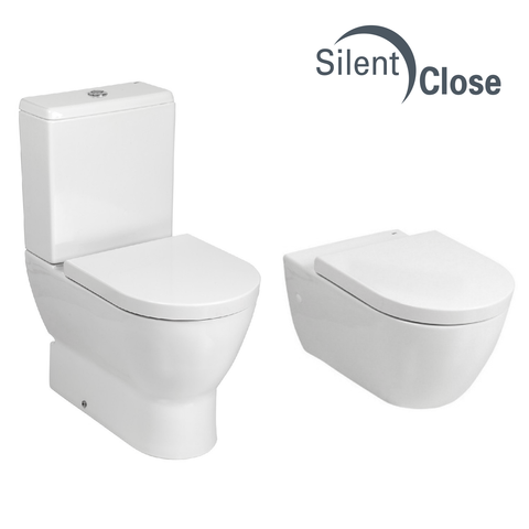 Abattant WC Compatible Emma Ronde Gala - Ecoline Frein de chute 'SC'