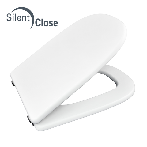 Abattant WC Compatible Prestige Sanindusa - Unisan - Woodline Laqué Frein de chute 'SC'