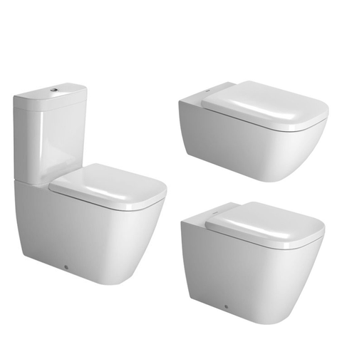 Abattant WC compatible Happy D.2 Duravit V.2- Ecoline