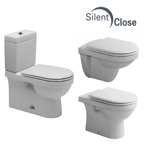 Abattant WC Compatible Happy D. Duravit V.1- Chêne Woodline Frein de chute 'SC'