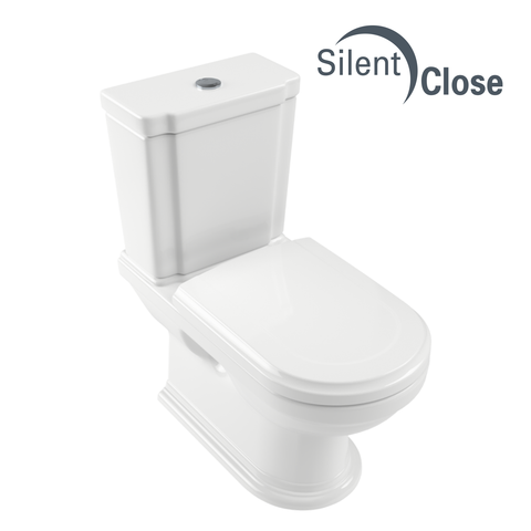 Abattant WC Compatible Hommage Villeroy & Boch - Dureline Frein de chute 'SC'