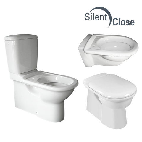 Abattant WC Compatible Magnum Villeroy & Boch - Dureline Frein de chute 'SC'