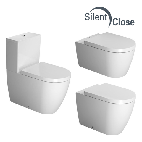 Abattant WC Compatible Me Duravit - Chêne Woodline Frein de chute 'SC'