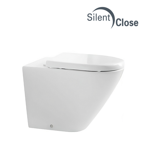 Abattant WC Compatible Tebas 2 Noken V.2 - Rond- Dureline Frein de chute 'SC'