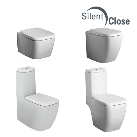 Abattant WC Compatible Ventuno Ideal Standard - Chêne Woodline Frein de chute 'SC'
