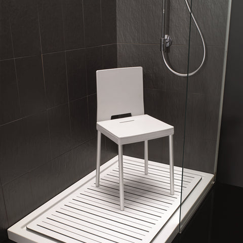 Chaise de douche solide