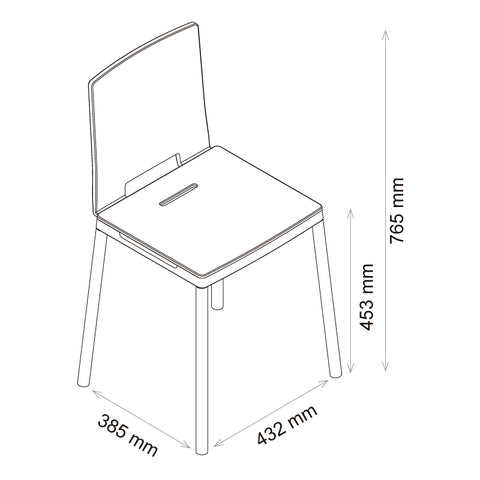 Chaise de douche solide