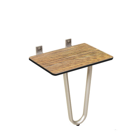 Siège de douche pliable Solid+ Wide (L) avec support au sol