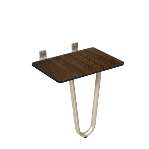 Siège de douche pliable Solid+ Wide (L) avec support au sol