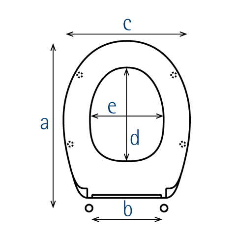 Abattant WC compatible Matura Porcher - Dureline