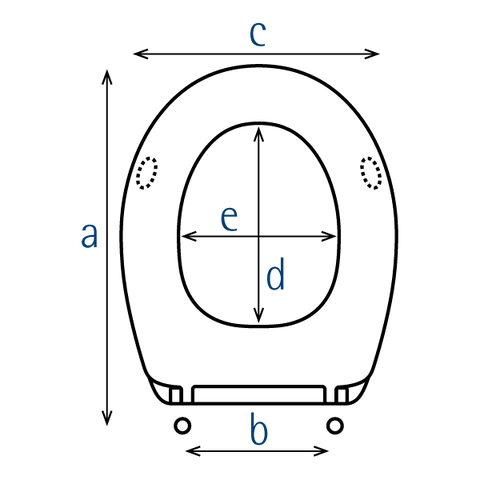 Abattant WC compatible Matura Porcher - Dureline