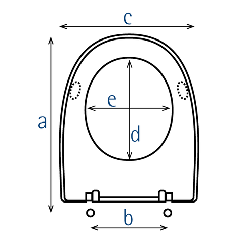 Abattant WC Compatible Gala Métropol - Ecoline