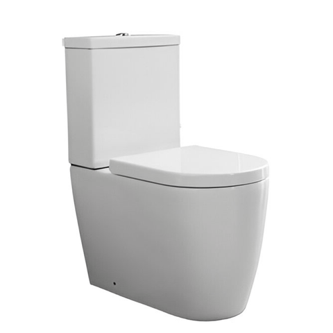 Toilet Seat Compatible Acro Compact N Noken - Lacquered Woodline
