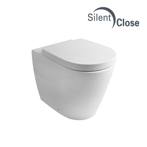 Tapa WC Compatible Acro Compact Noken  Pie Sin Cisterna- Woodline Roble Amortiguada 'SC'