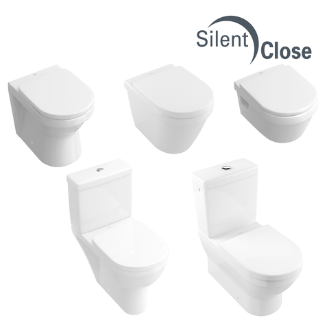 Tapa WC Compatible Arquitectura Villeroy & Boch  V.1- Dureline Amortiguada 'SC'