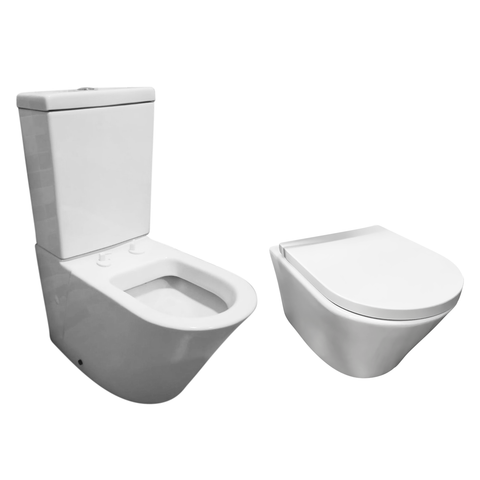 Tapa WC Compatible Bali Fossil Natura  Normal Y Suspendido- Woodline Lacada