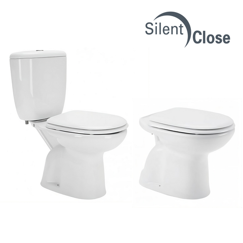Abattant WC Compatible Benissa - Aveiro Sanindusa - Unisan - Dureline Frein de chute 'SC'