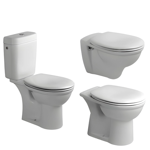 Abattant WC Compatible Darling Duravit V.1 - Centre Centres 160 - Dureline