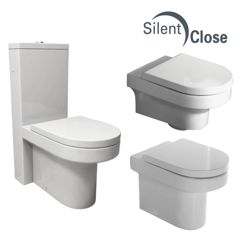 Abattant WC Compatible Jour Hatria - Chêne Woodline Frein de chute 'SC'