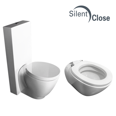 Abattant WC Compatible Essence Noken - Chêne Woodline Frein de chute 'SC'