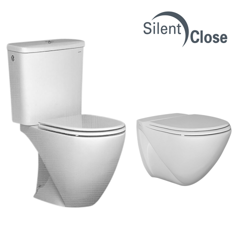 Tapa WC Compatible Europa Porsan - Woodline Lacada Amortiguada 'SC'