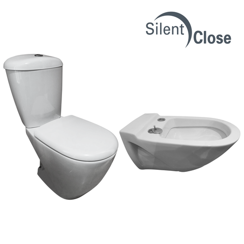 Abattant WC Compatible Europe Sangra - Dureline Frein de chute 'SC'