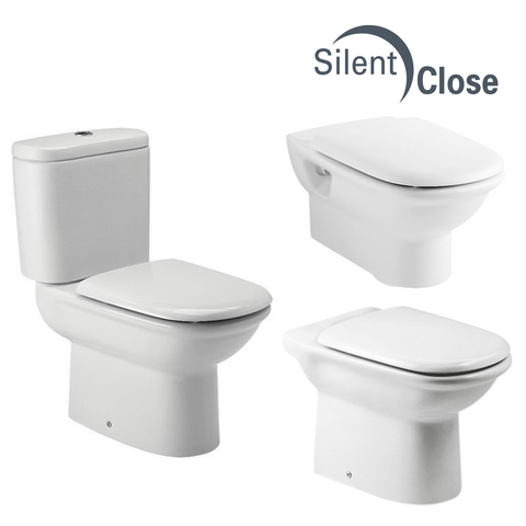Abattant WC Compatible Giralda Roca - Dureline Frein de chute 'SC'