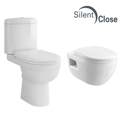 Abattant WC Compatible Ivo Imex - Dureline Frein de chute 'SC'