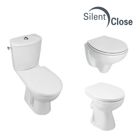 Tapa WC Compatible Khéops Porcher  V.2- Woodline Lacada Amortiguada 'SC'