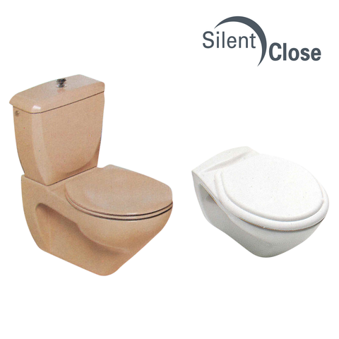 Abattant WC Compatible Laguna Ideal Standard V.1- Chêne Woodline Frein de chute 'SC'