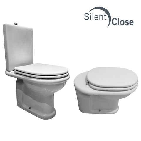 Tapa WC Compatible Linea Pozzi Ginori - Dureline Amortiguada 'SC'