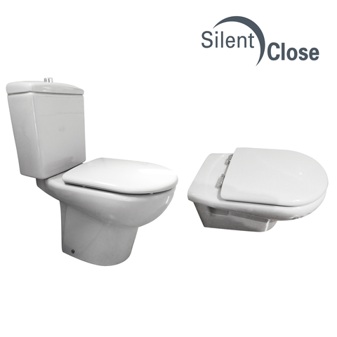 Tapa WC Compatible Meridian Roca  Entrecentros 160- Dureline Amortiguada 'SC'