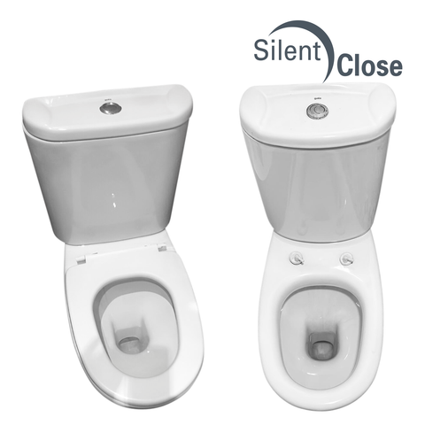 Abattant WC Compatible Metropol Gala - Chêne Woodline Frein de chute 'SC'