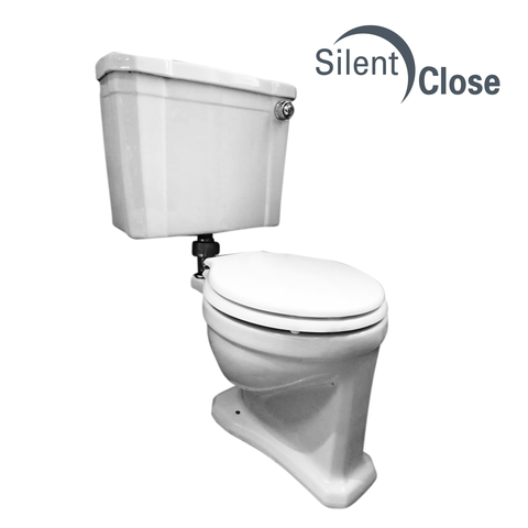 Abattant WC Compatible Modern Ideal Standard - Chêne Woodline Frein de chute 'SC'