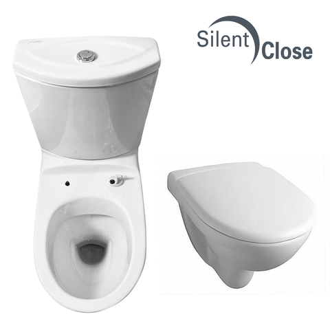 Tapa WC Compatible Odéon Jacob Delafon - Woodline Roble Amortiguada 'SC'