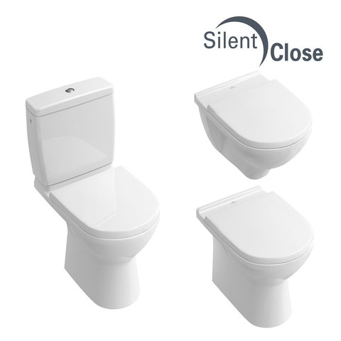 Tapa WC Compatible O.Novo Villeroy & Boch - Woodline Roble Amortiguada 'SC'