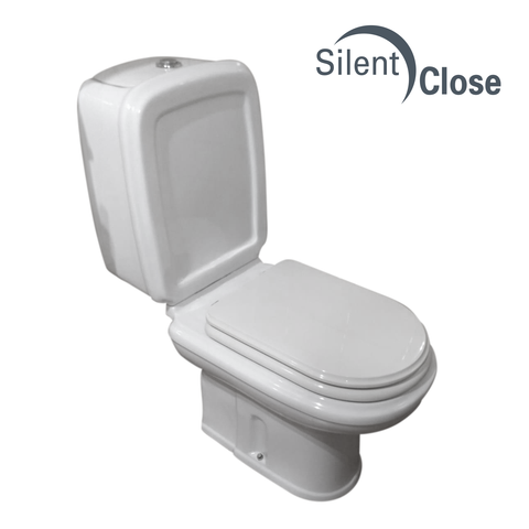 Abattant WC Compatible Prestige Sanindusa - Unisan - Chêne Woodline Frein de chute 'SC'