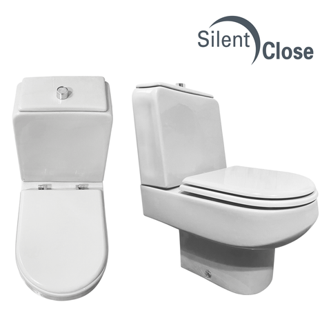 Abattant WC Compatible Quadrarco Dolomite - Dureline Frein de chute 'SC'