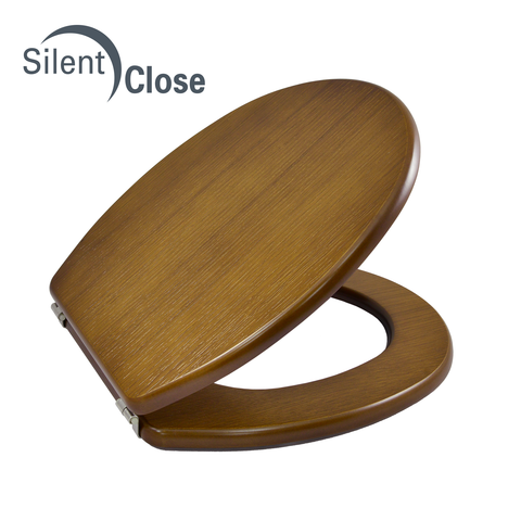 Tapa WC Compatible Nantes Noken - Woodline Roble Amortiguada 'SC'