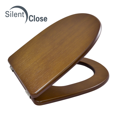 Tapa WC Compatible Solaya Villeroy & Boch - Woodline Roble Amortiguada 'SC'