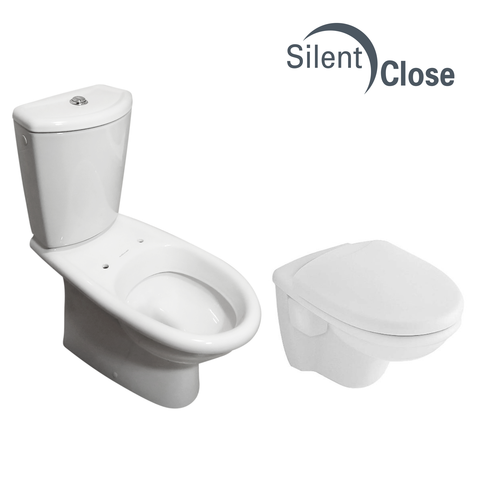 Tapa WC Compatible Solaya Villeroy & Boch - Woodline Roble Amortiguada 'SC'