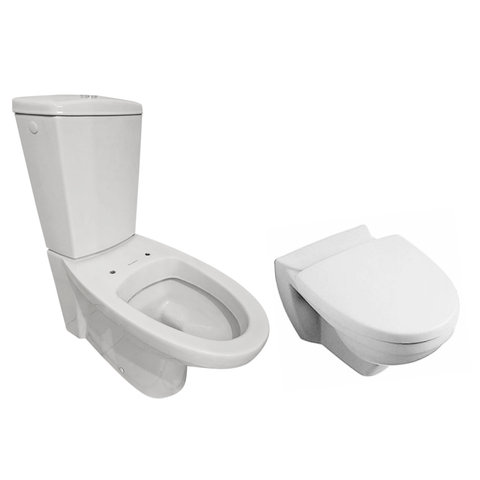 Tapa WC Compatible Sunny Villeroy & Boch  Con Cisterna Y Suspendido- Woodline Lacada