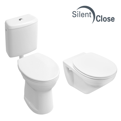 Tapa WC Compatible Targa - Targa Classic Villeroy & Boch - Woodline Roble Amortiguada 'SC'
