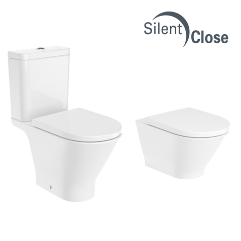 Tapa WC Compatible The Gap Roca  Round- Woodline Roble Amortiguada 'SC'
