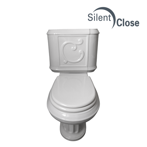 Abattant WC Compatible Thema Valadares - Chêne Woodline Frein de chute 'SC'