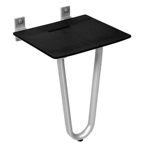 Solid+ Folding Shower Seat with Floor Stand